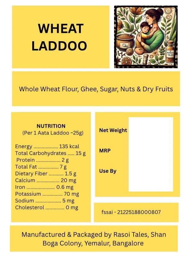 Multigrain Wheat Laddoo — Rasoi Tales