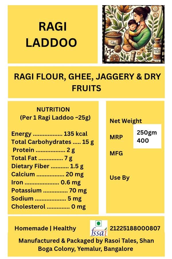 Ragi Laddoo — Rasoi Tales