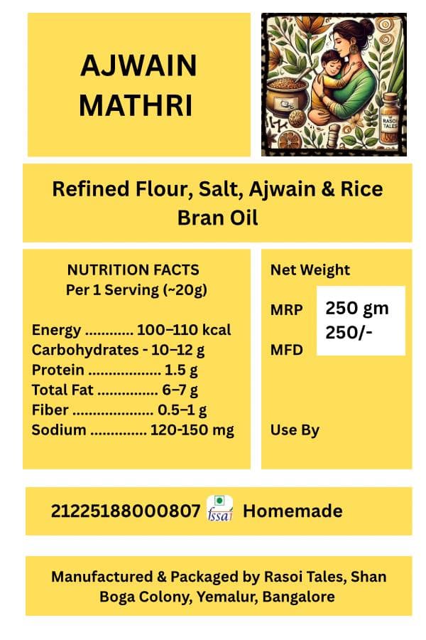 Ajwain Mathri — Rasoi Tales