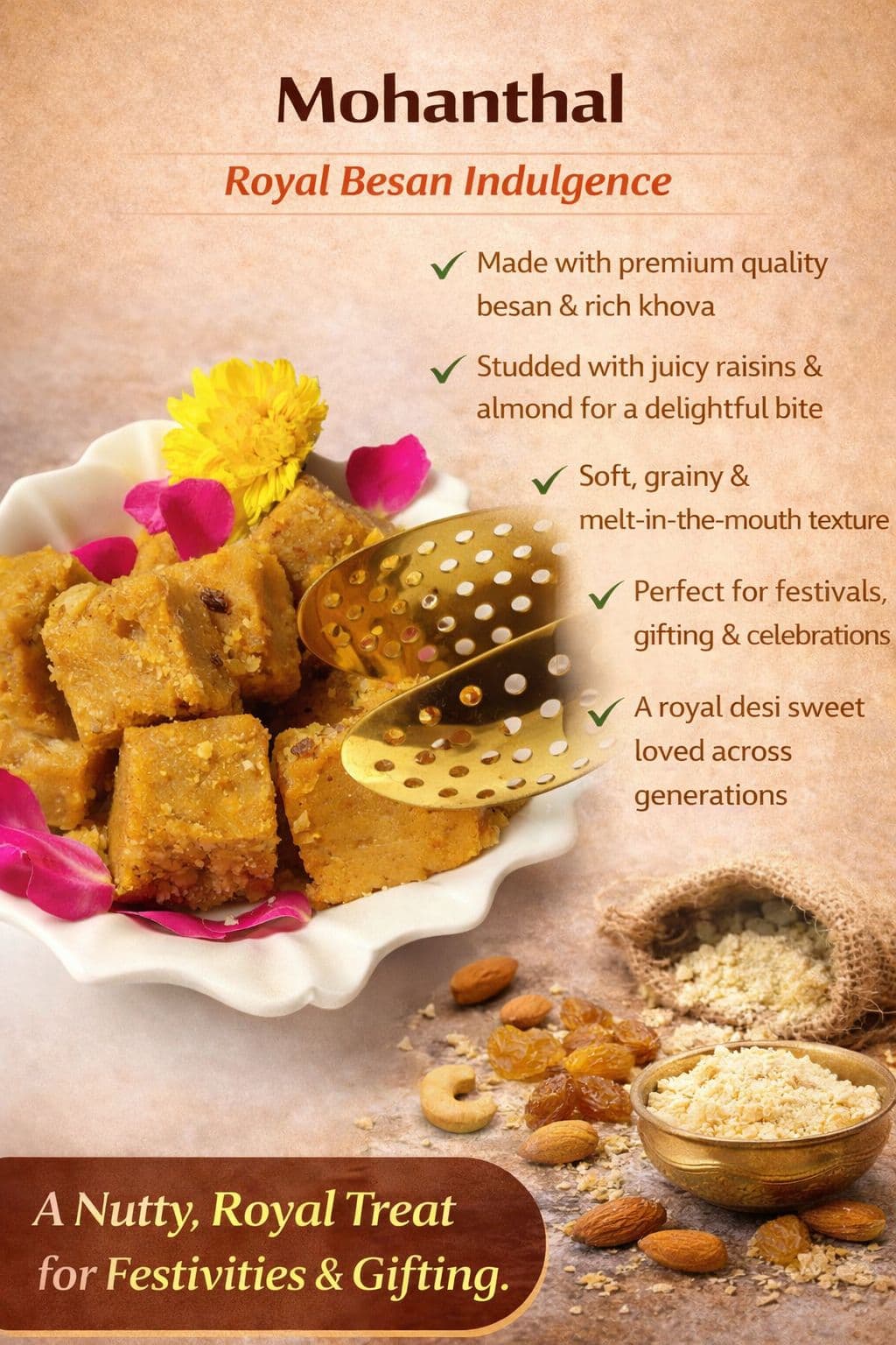Mohanthal — Rasoi Tales