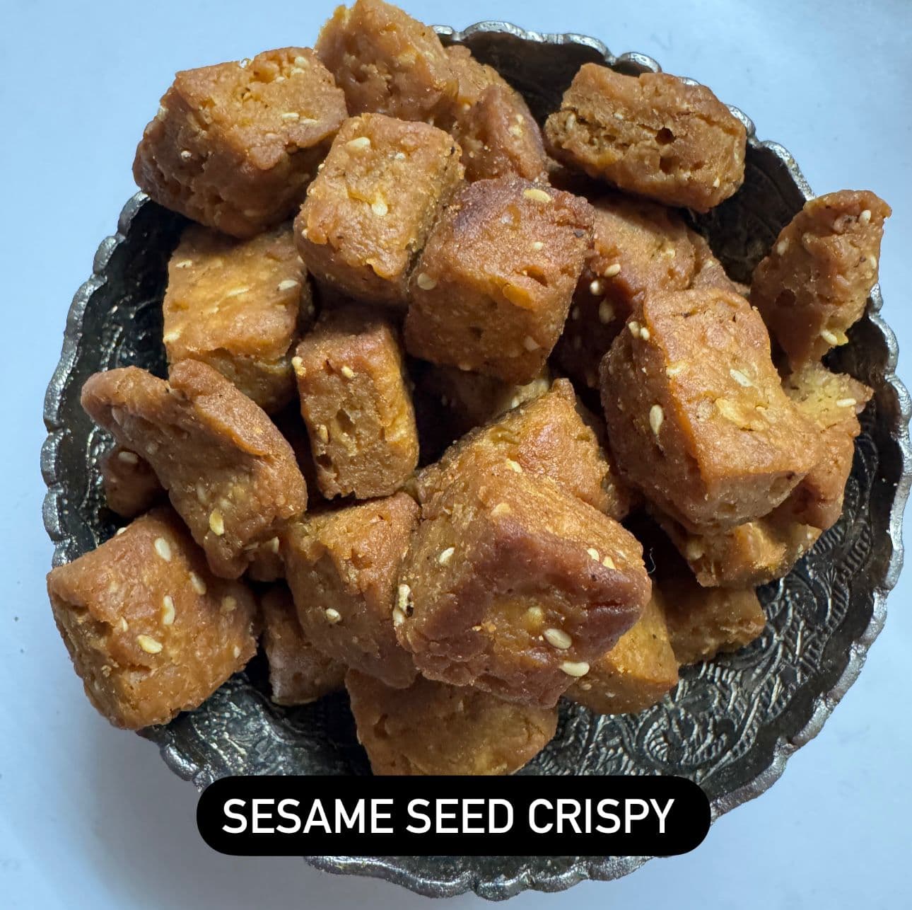 Sesame Seed Crispies — Rasoi Tales