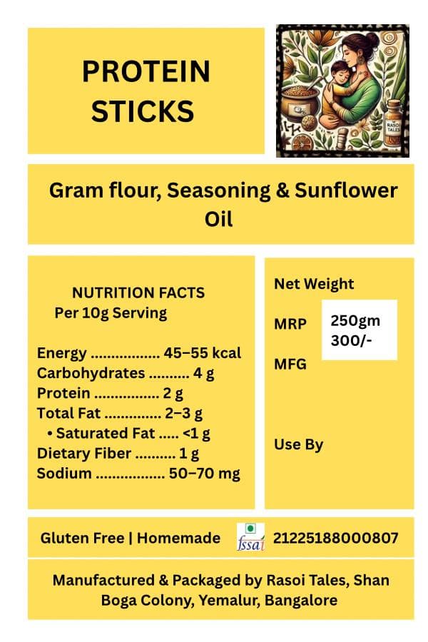 Protein Sticks — Rasoi Tales