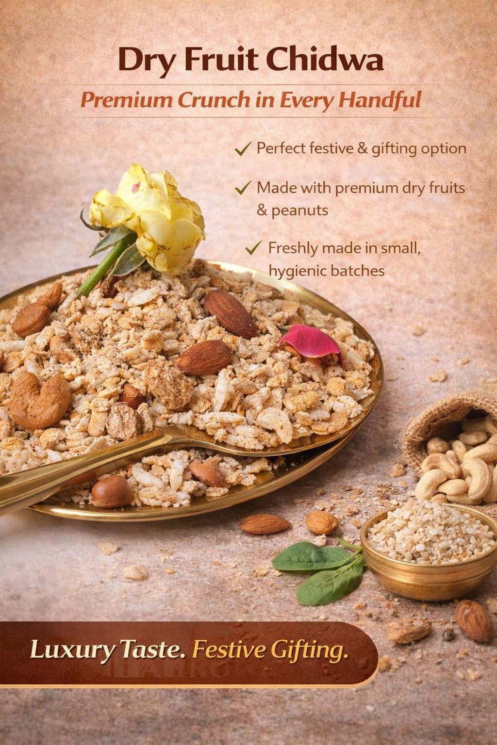 Dry Fruit Chidwa — Rasoi Tales