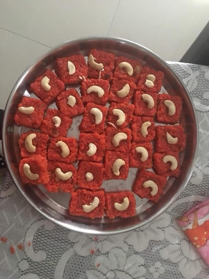 Carrot Barfi — Rasoi Tales